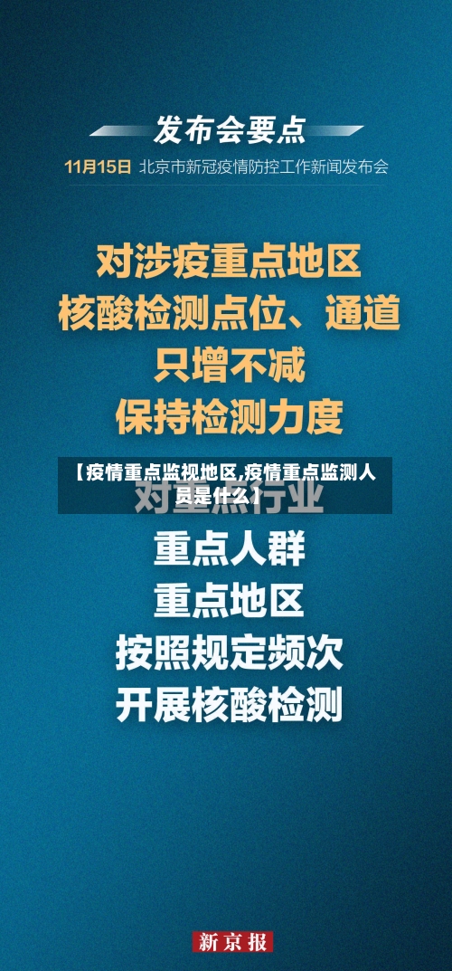 【疫情重点监视地区,疫情重点监测人员是什么】-第2张图片
