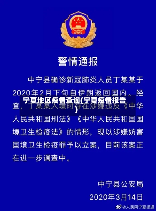 宁夏地区疫情查询(宁夏疫情报告)-第2张图片